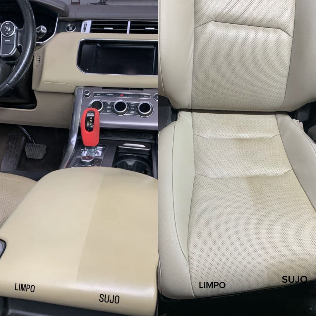 Tratamento Interno - antes e depois Studio Car