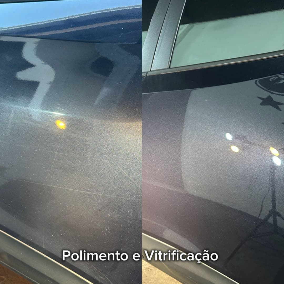 Correção de Pintura - antes e depois Studio Car