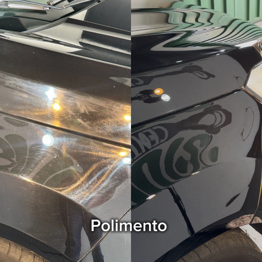 Correção de Pintura - antes e depois Studio Car