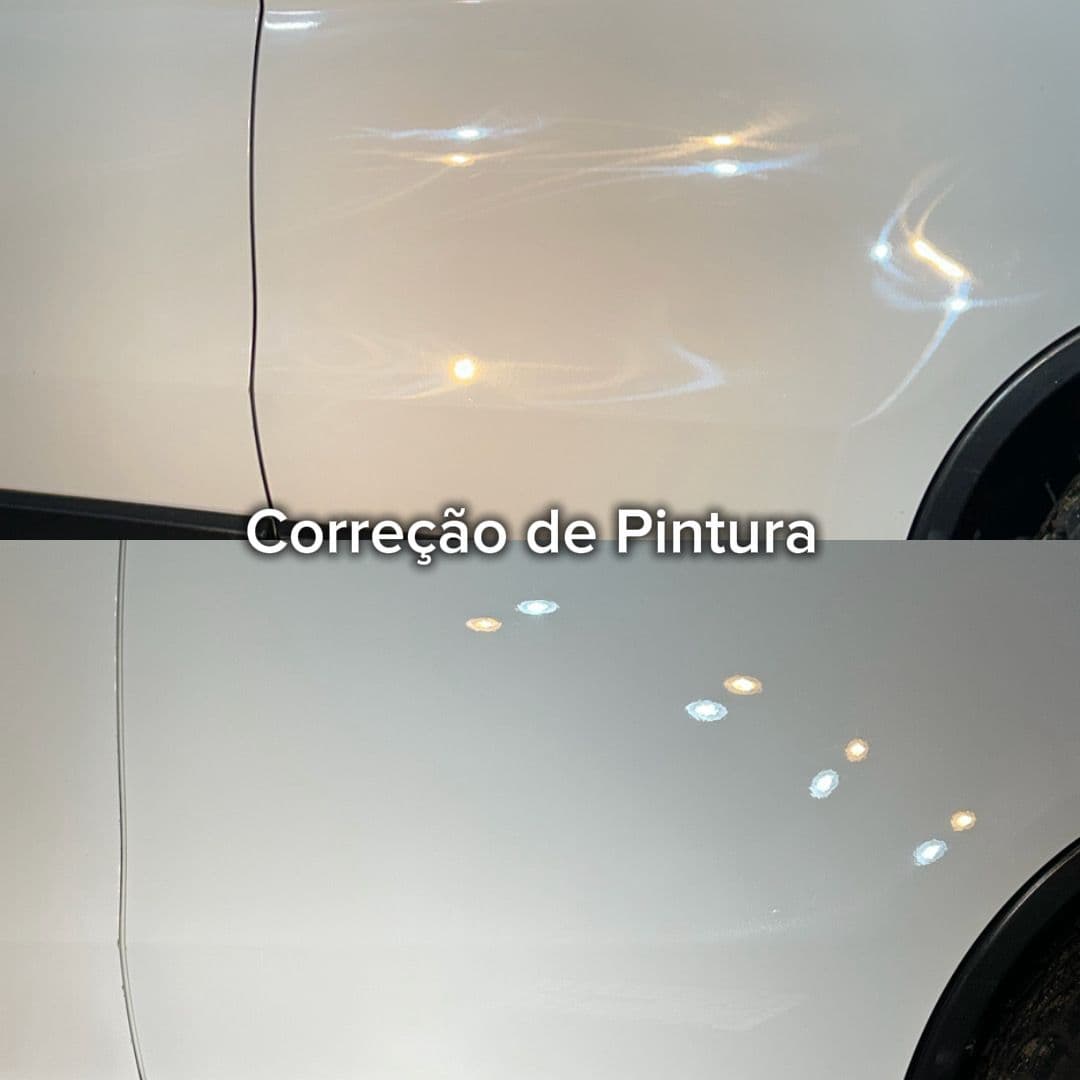 Correção de Pintura - antes e depois Studio Car