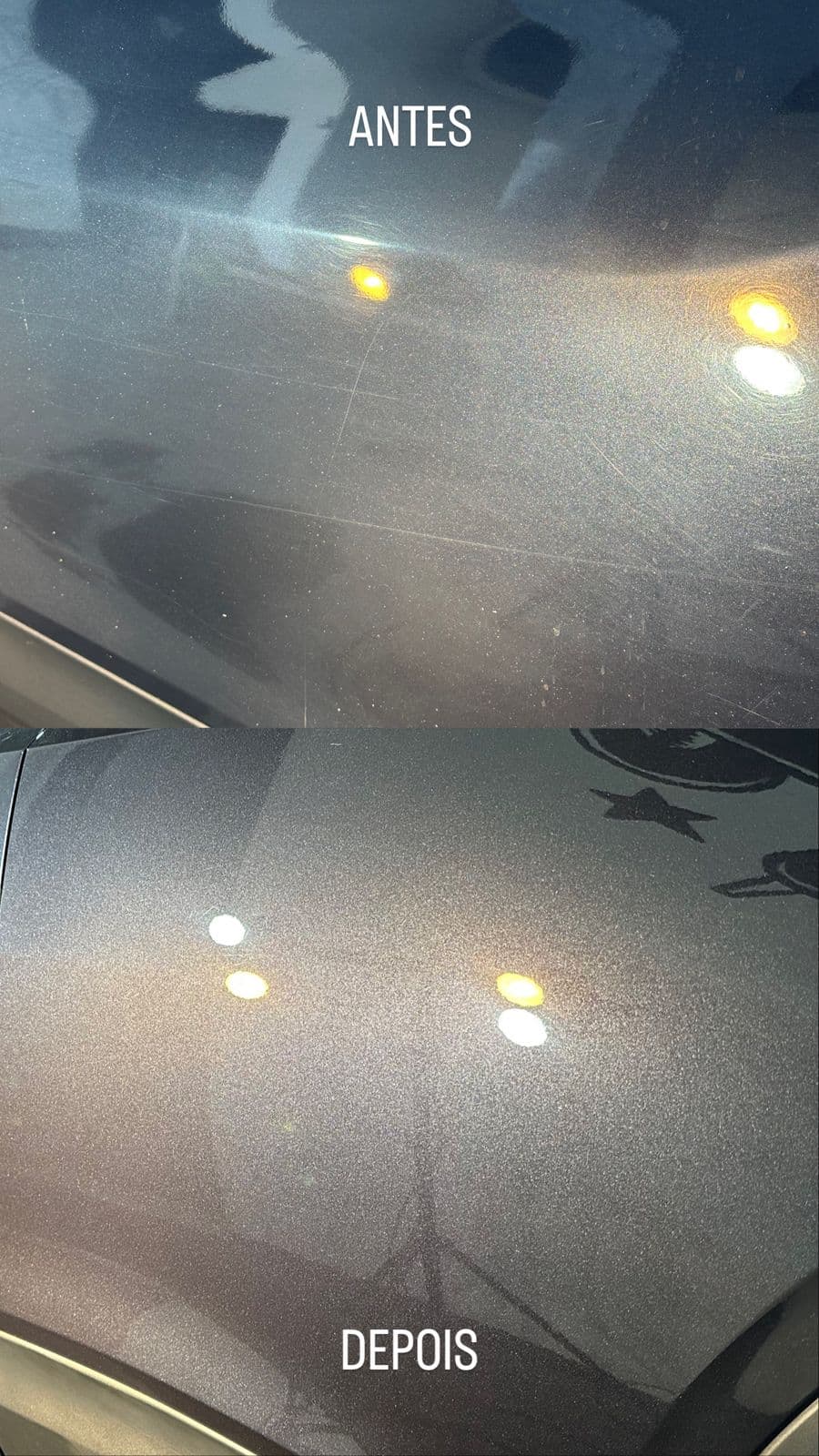 Correção de Pintura - antes e depois Studio Car